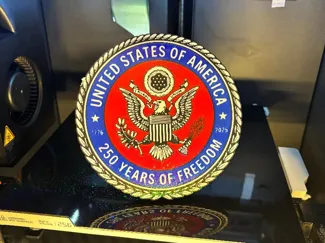 Aniversary USA Hitch cover
