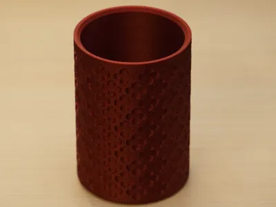 Moroccan Motif Pen Holder – Ornamental Design
