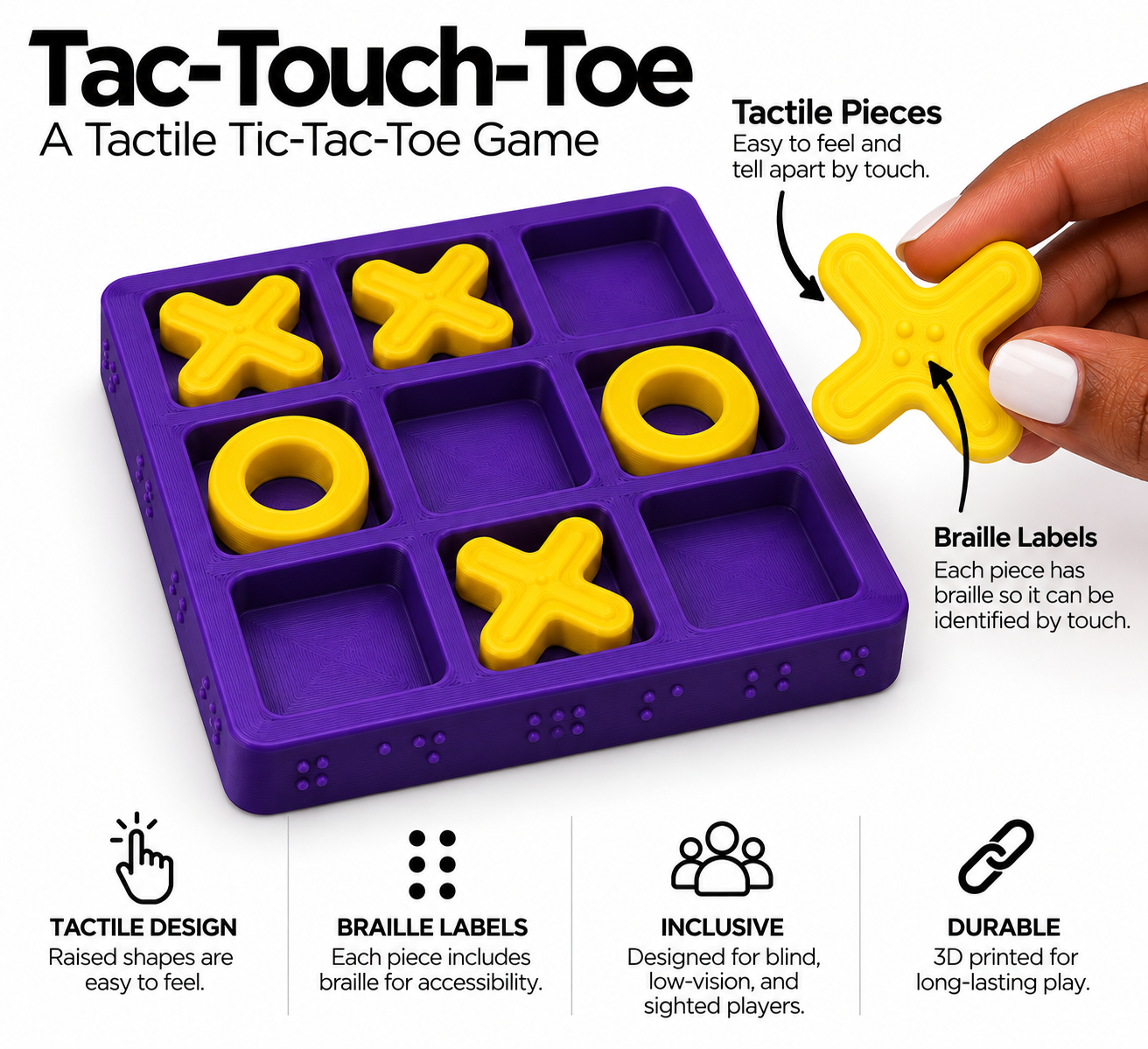 TACTIPLAY: Accessible Game Collection (DealSolo) - 1