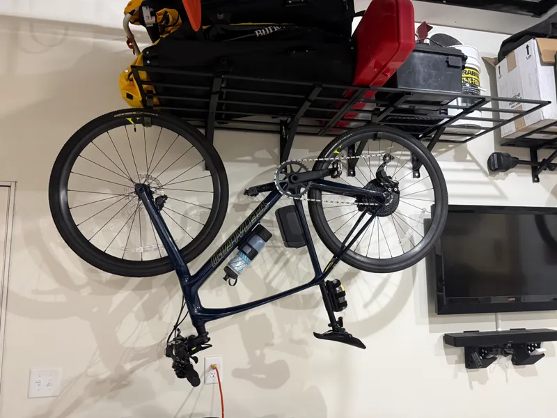 Bike or Multipurpose hooks (Vevor Garage Shelving)