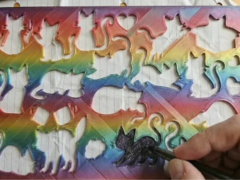 Cat Stencil