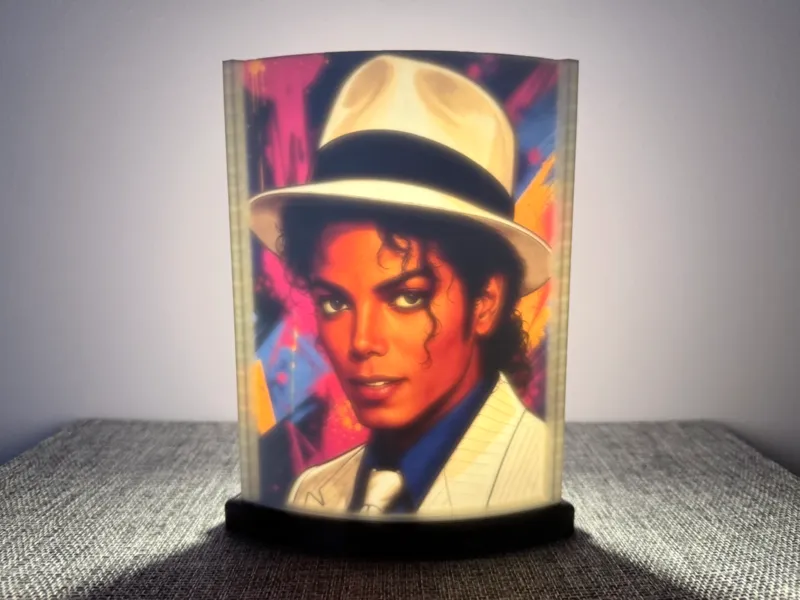 Michael Jackson - Smooth Criminal - Lithophane