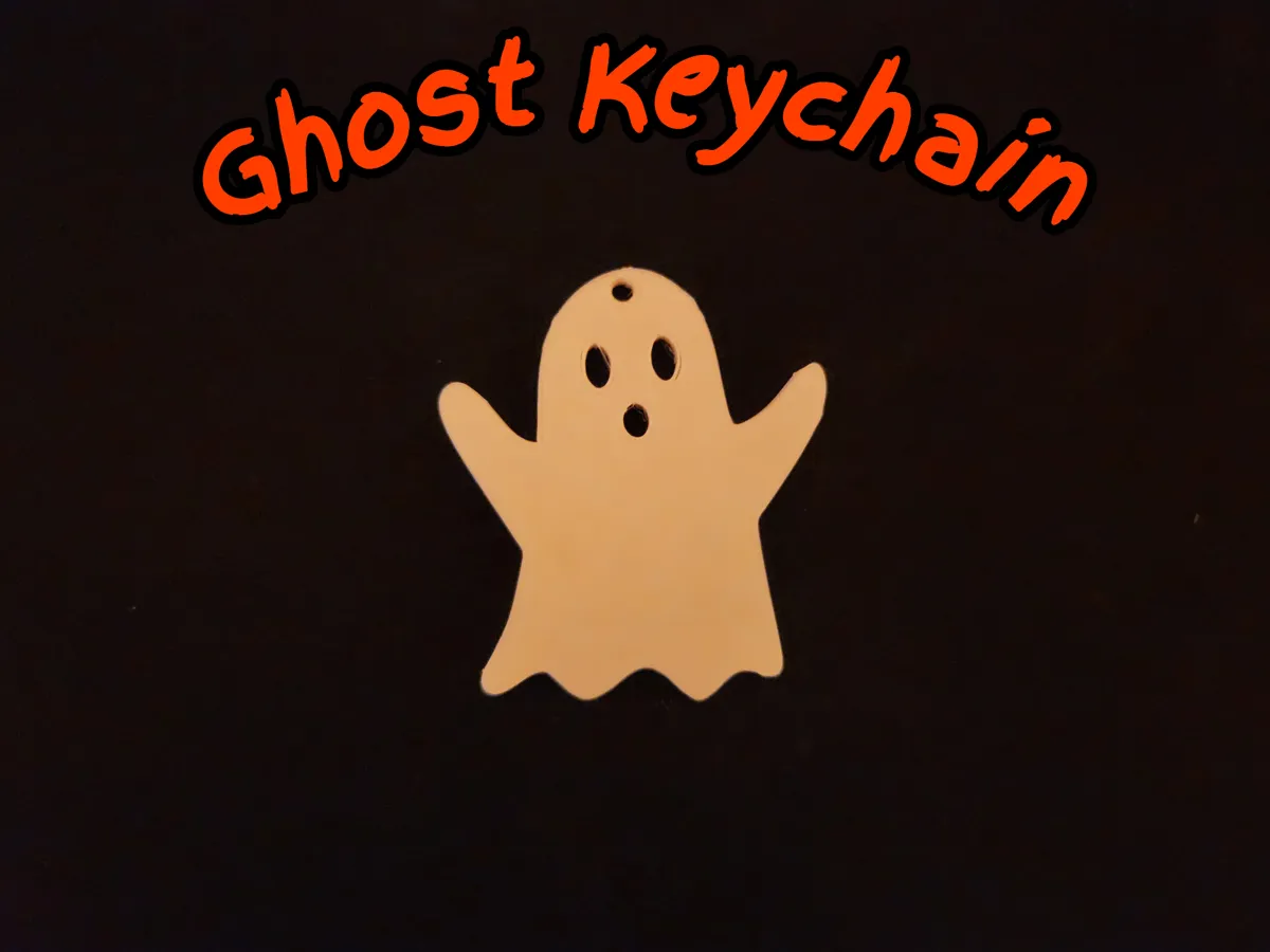 Ghost Keychain - Free 3D Print Model - MakerWorld