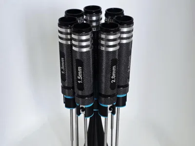 Hex Driver Stand (7pcs) – Two-Piece Holder