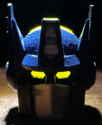 Light Piped Optimus Prime Head for T3D OP