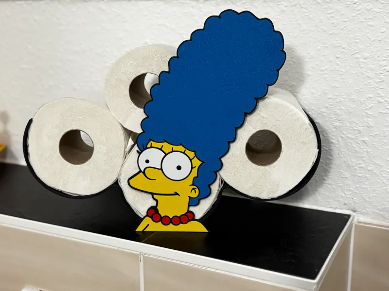 Toilettenpaperhalter Marge Simpson
