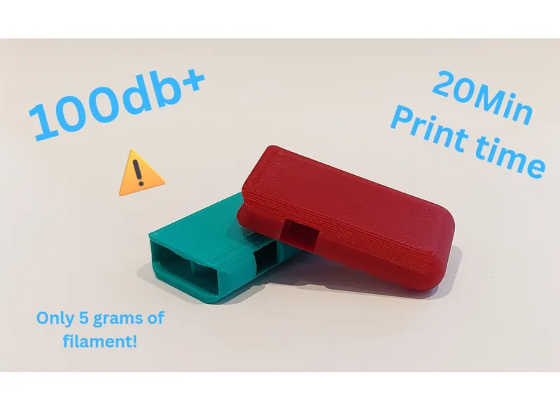 100db+ Pocket Whistle
