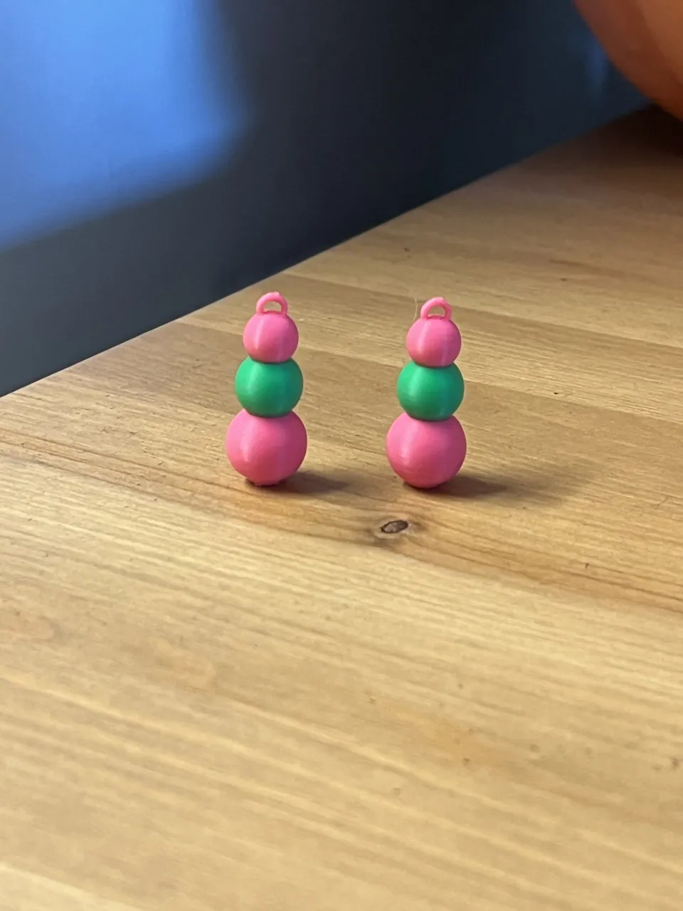 ball earrings view 2