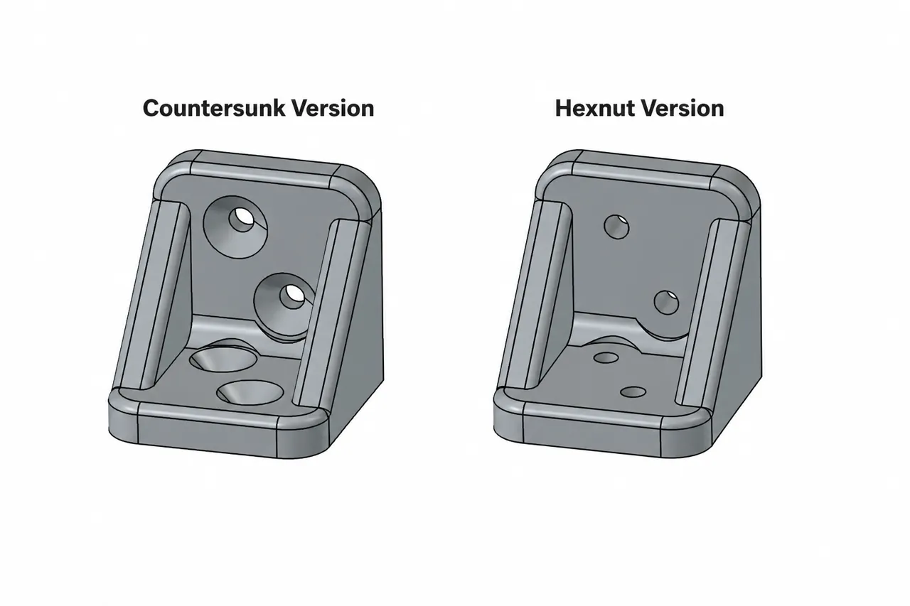 90° Angle Bracket for 44 mm & 45 mm Timber view 2