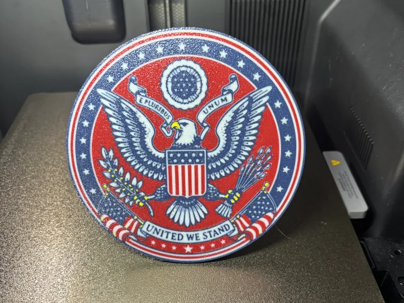 American Freedom Eagle Hitch Cover 