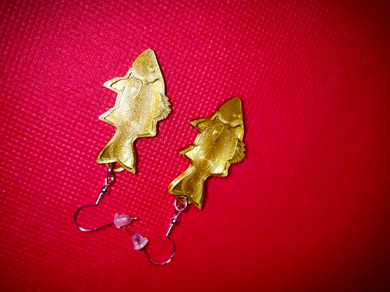 Fish Earrings view 2