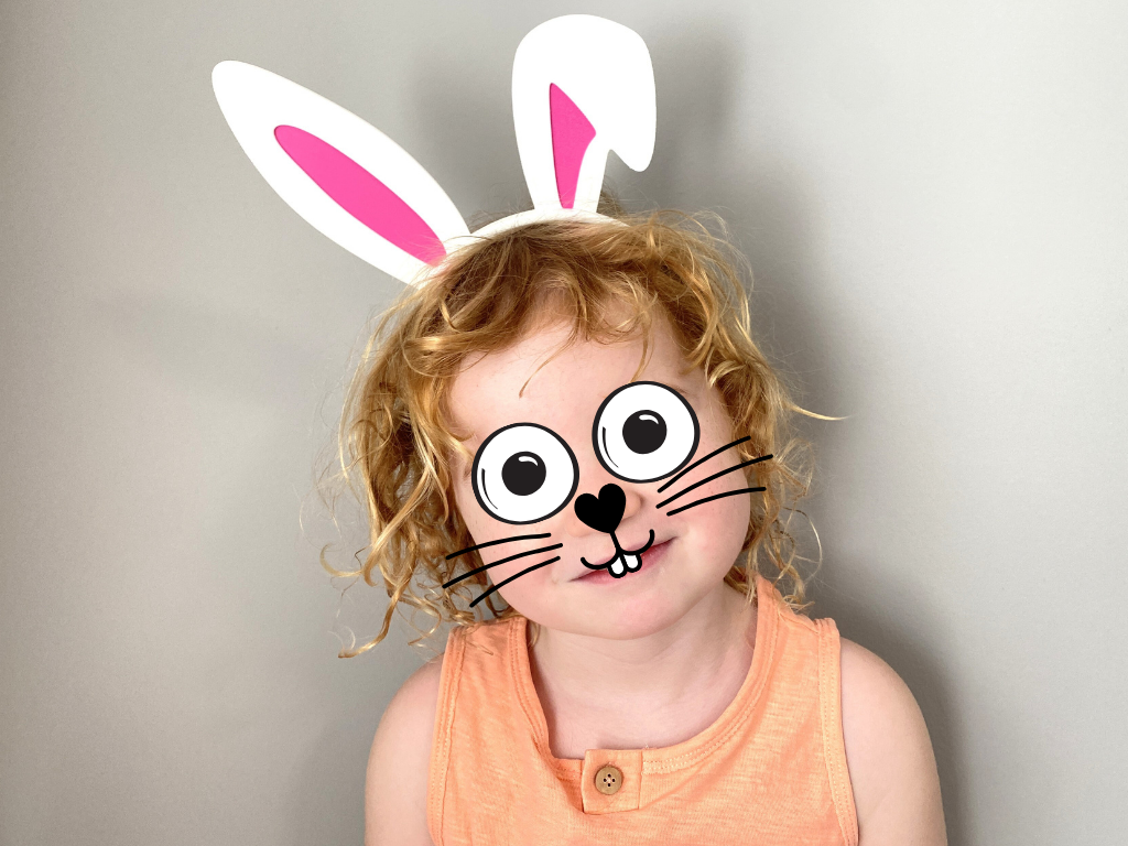 Easter Bunny Headband Fun 3D Printed Rabbit Ears