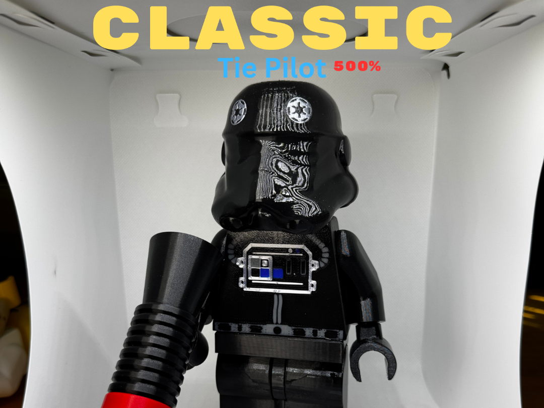 Tie Pilot - Classic - Giant Brickman 500%