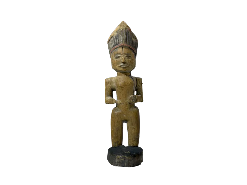 Indian Ancient Wood Statue (Man)