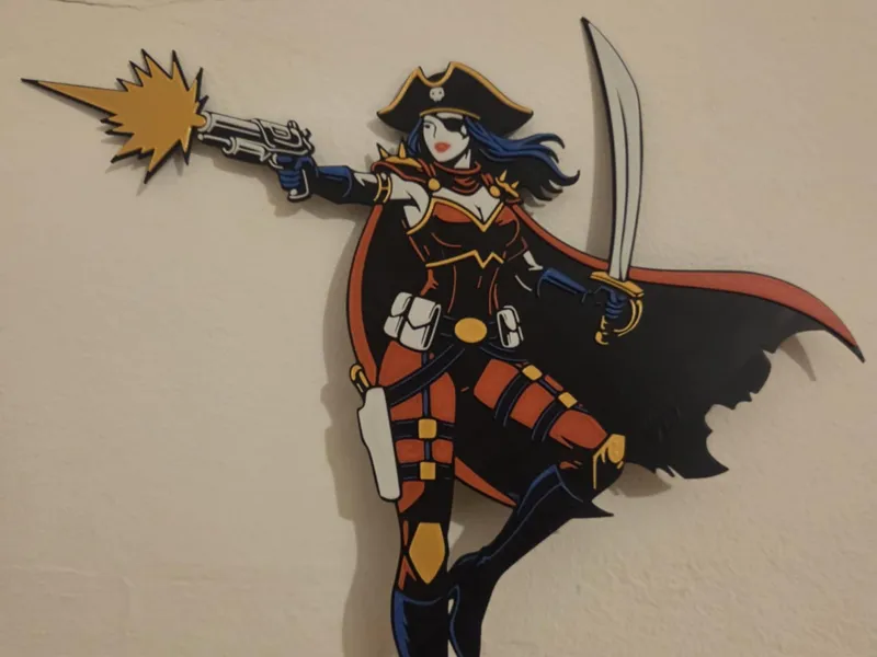 FEMALE SPACE PIRATE