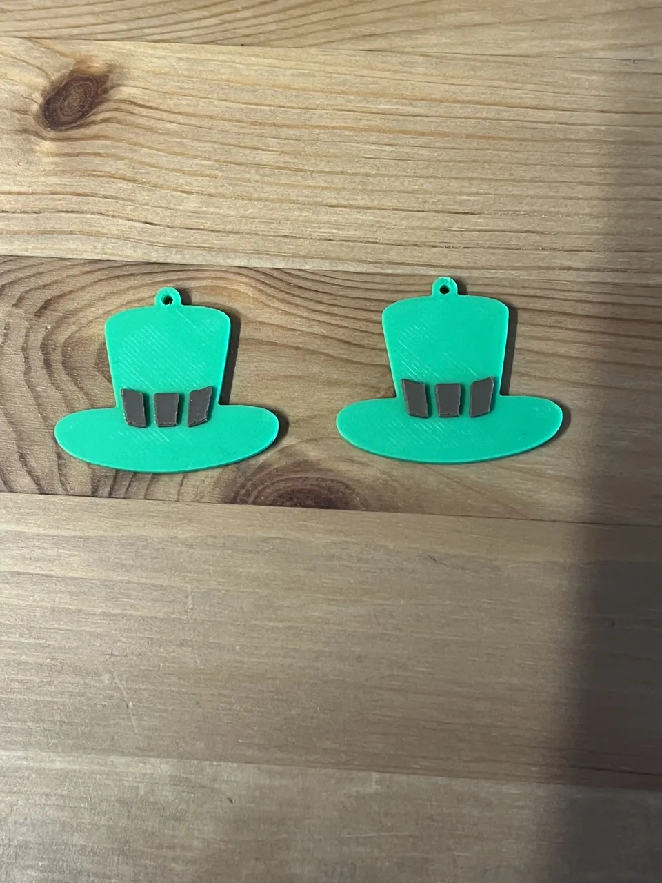 st Patricks day earrings view 2