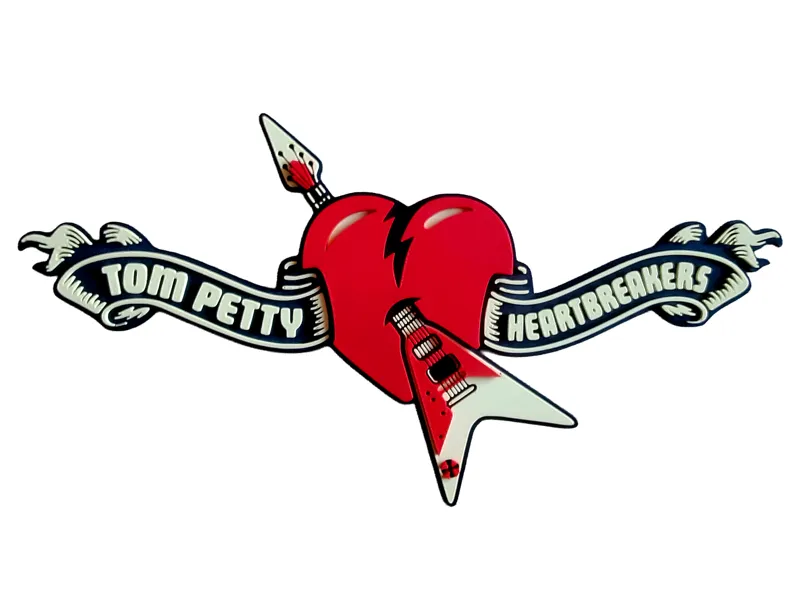 Tom Petty & the Heartbreakers Logo 2D Wall Art