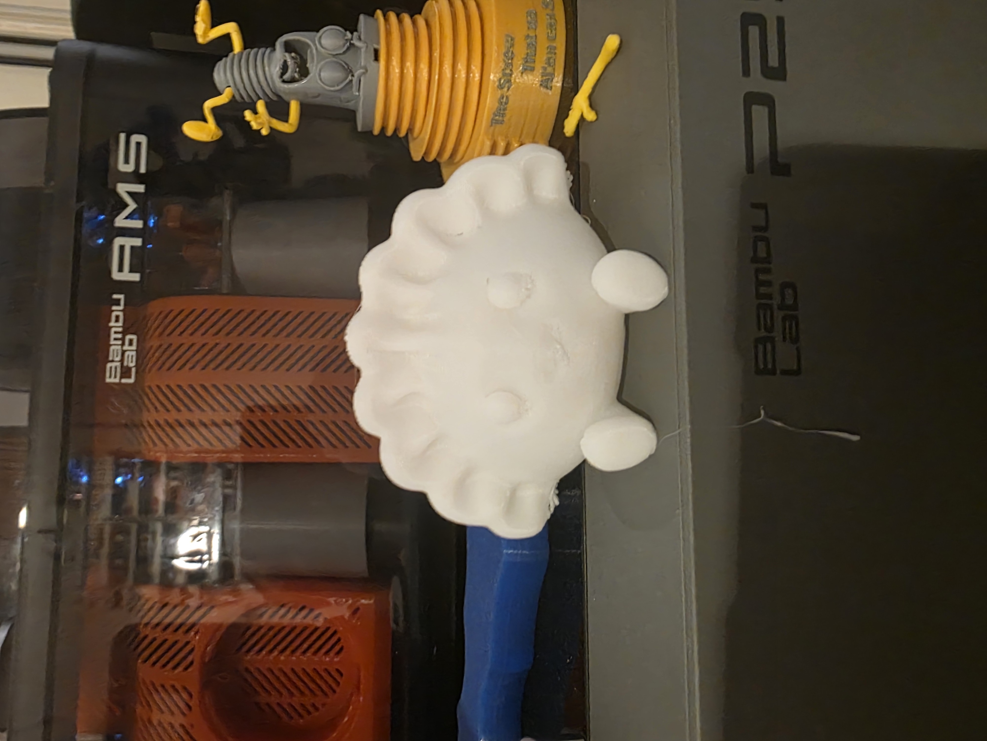 Miniatura 1 do modelo 3D Dumpling Buddy + Steamer Box