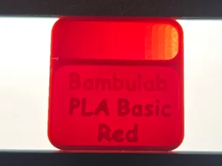 Filament swatch