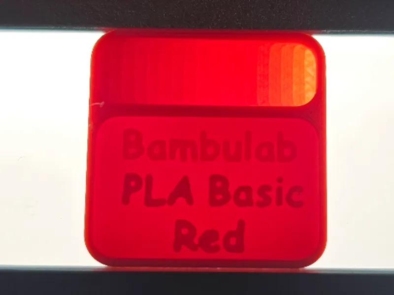 Filament swatch