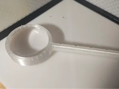Fully 3D printed magnifying glass (FDM + SLA)