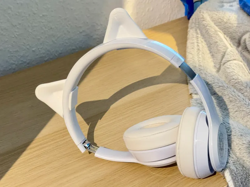 Druckbare Katzenohren für Apple Beats Solo
