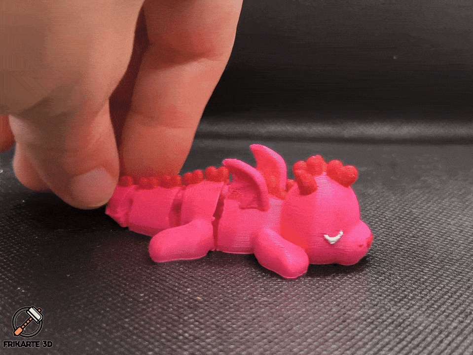 HeartSnuggle Baby Dragon – Flexi Valentine