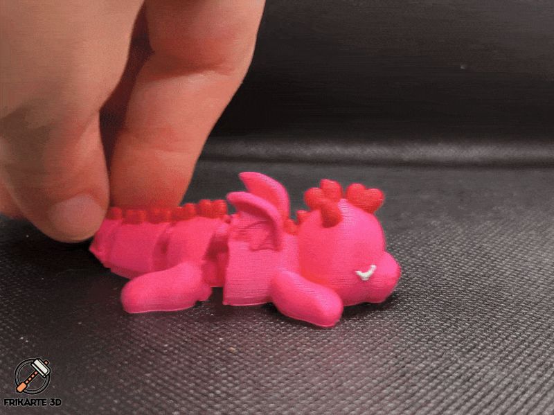 HeartSnuggle Baby Dragon – Flexi Valentine