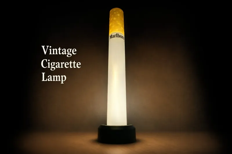 Vintage Cigarette Lamp