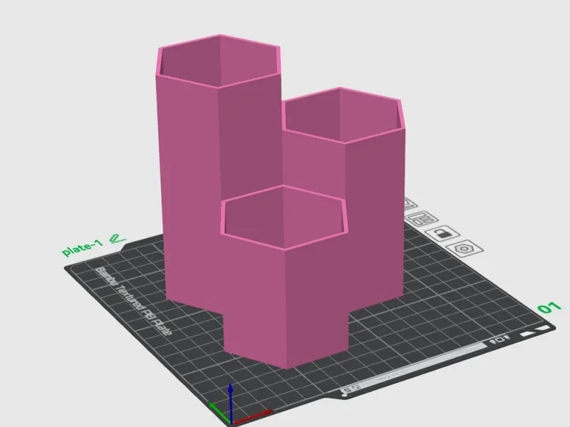 HexaStack Organizer  Schreibtischorganizer