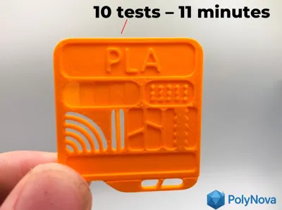 Mini filament swatch - 11 MINUTES!