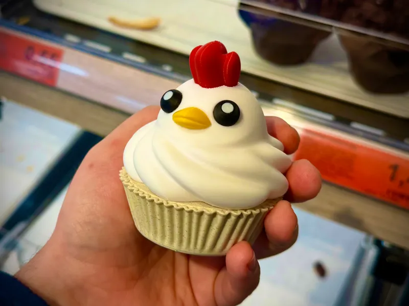 The Chicken Cupcake | No AMS Needed