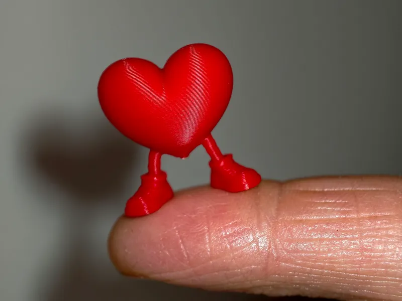 Mini cuore buddy con scarpe