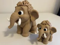 Fun Little Baby Mammoth