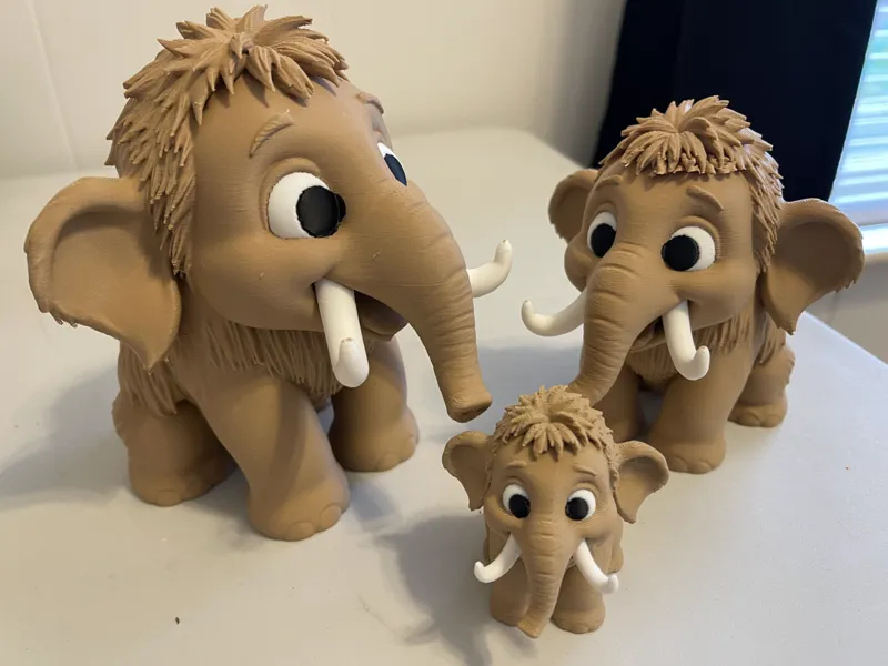 Fun Little Baby Mammoth