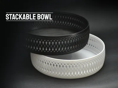 Stackable Spiral Bowl