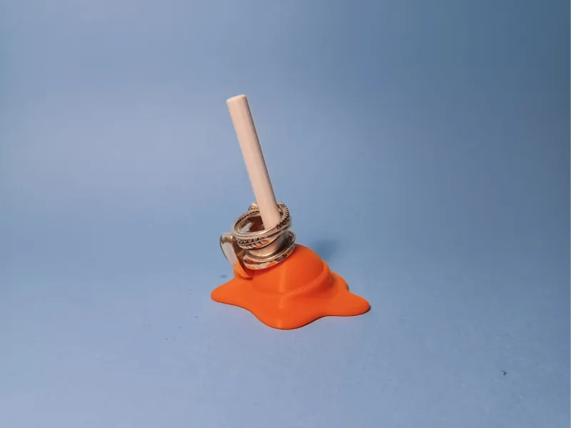 Melted Lollipop Ring Holder