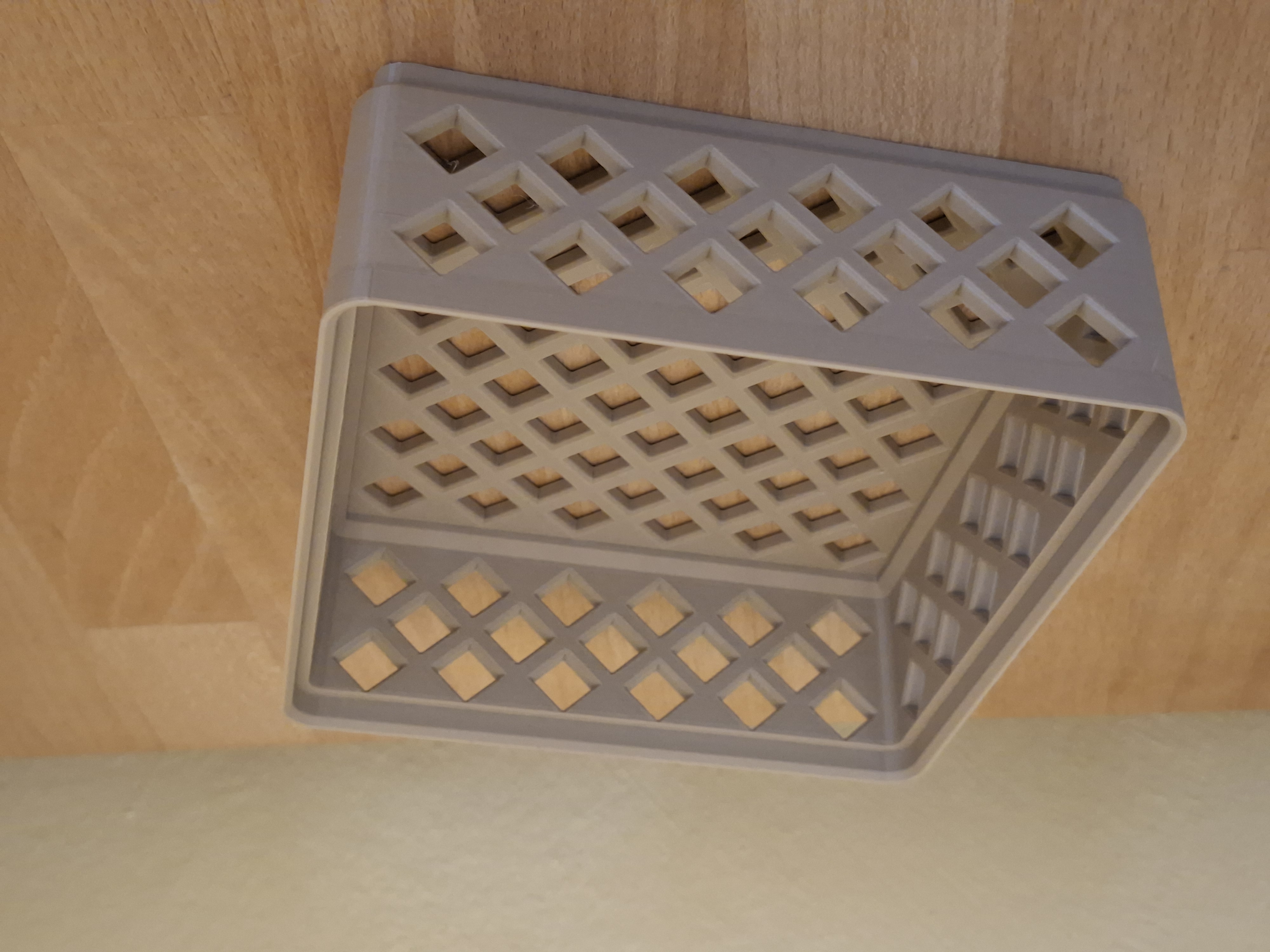 Miniatura 2 do modelo 3D Extra sturdy stackable ventilated baskets