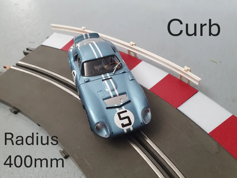 Curb for Stabo racetrack Radius: 400mm