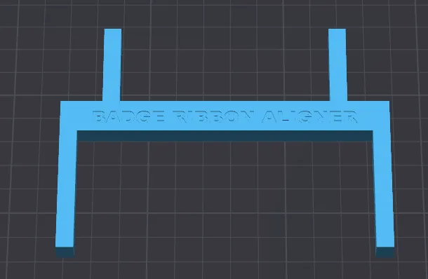 BADGE RIBBON ALIGNER (PILOT WINGS)