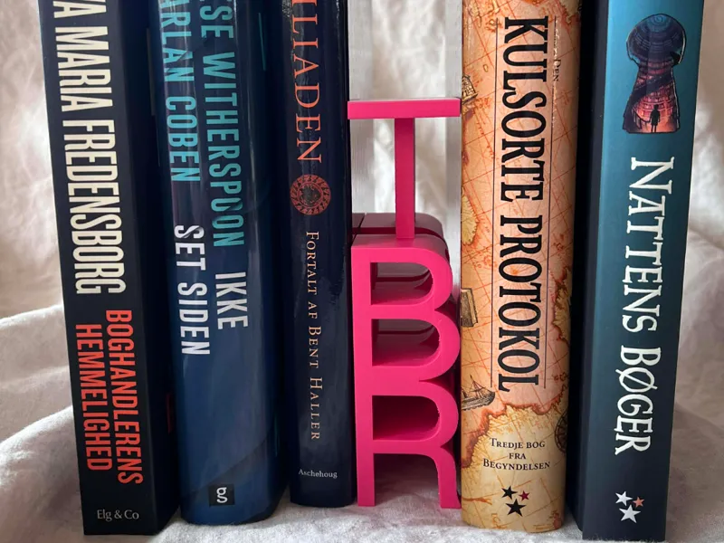 To Be Read Booknook - Dual-reading design