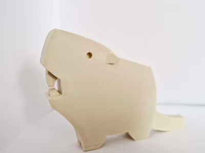 Beaver statue