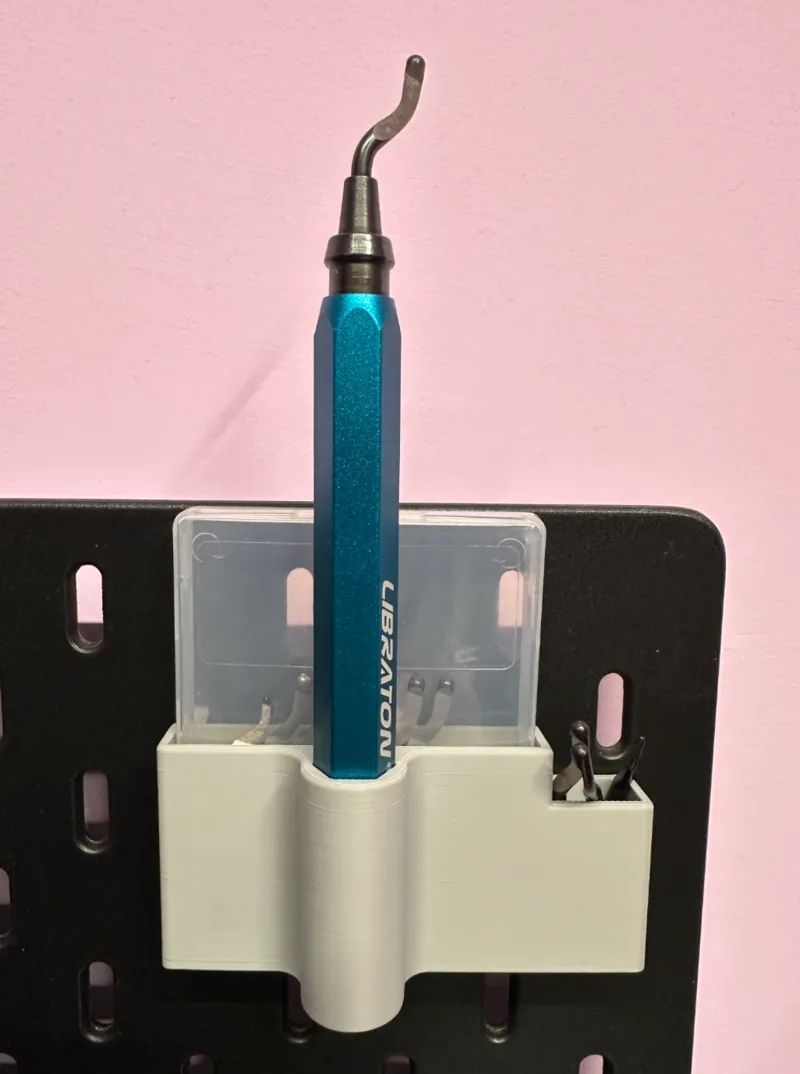 Libraton Deburr Skadis Holder + NEW Compact Model 