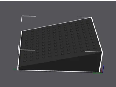 Orthopedic wedge for sitting