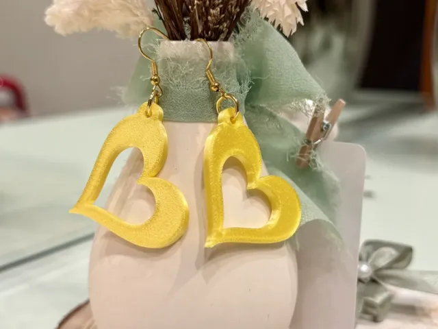 Earrings Love - Valentine's Day