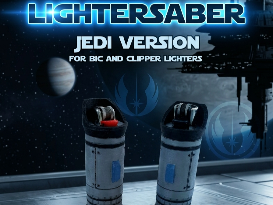 JEDI LIGHTSABER LIGHTER CASE FOR BIC OR CLIPPER
