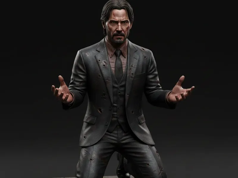SOPORTE DE MANDO JOHN WICK