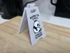 Born to Chill, Forced to Work Desk Sign