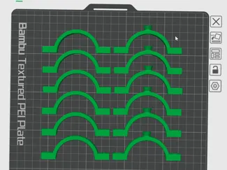 6x Hose Clamp 50mm Diameter