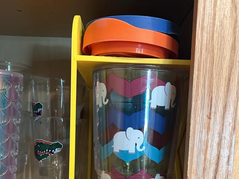 Tervis Tumbler/Lid Storage Shelf
